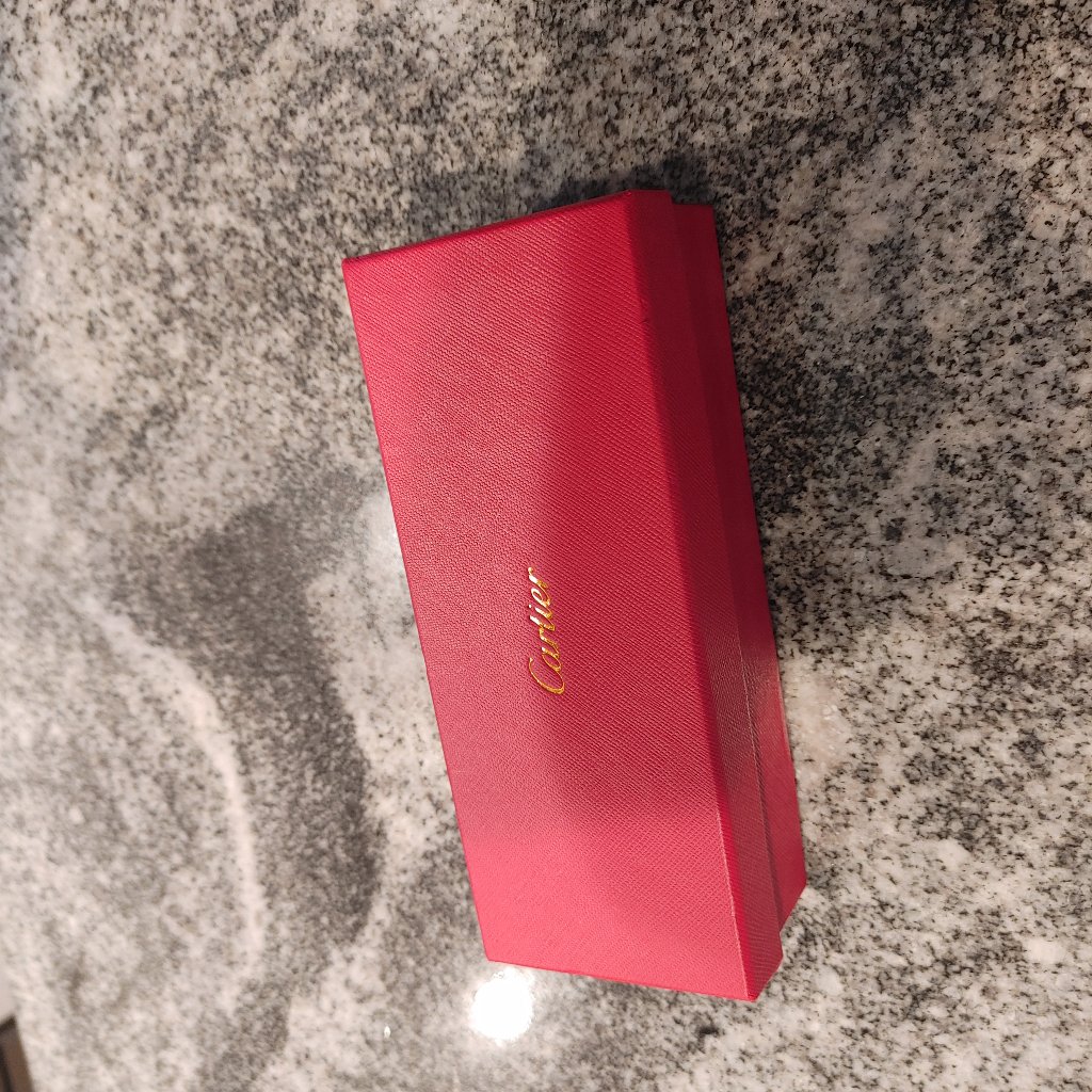 Cartier Empty Red Box For Watch Necklace Glasses Etc